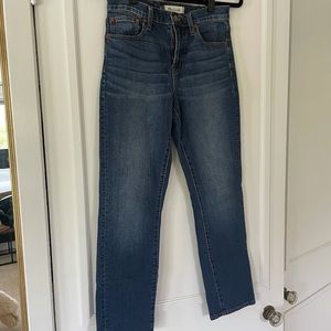 Madewell Cruiser Straight Jean